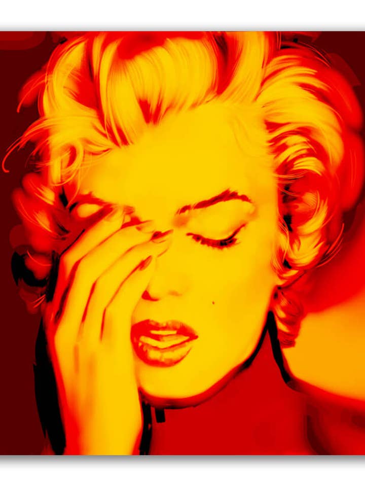 Marilyn Monroe 4, Canvas Wall Art for wholesale by Artography Limited