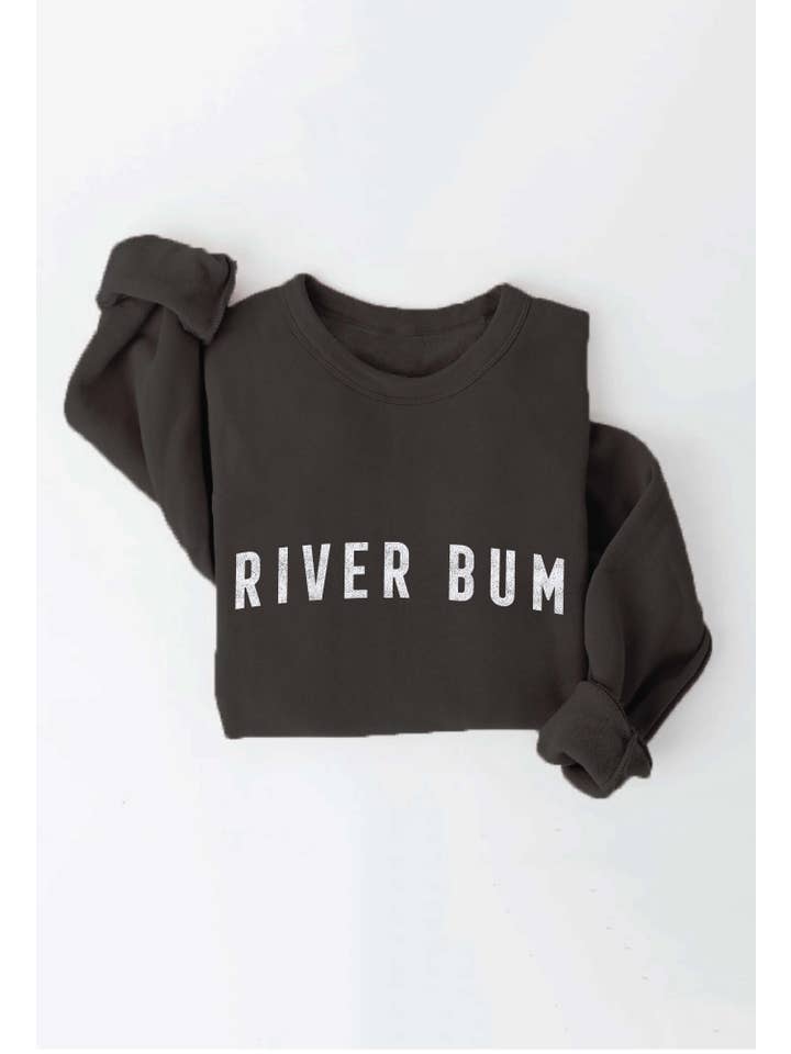 OAT COLLECTIVE - Vendita all'ingrosso Felpa stampata - Donna - Felpa con stampa RIVER BUM1