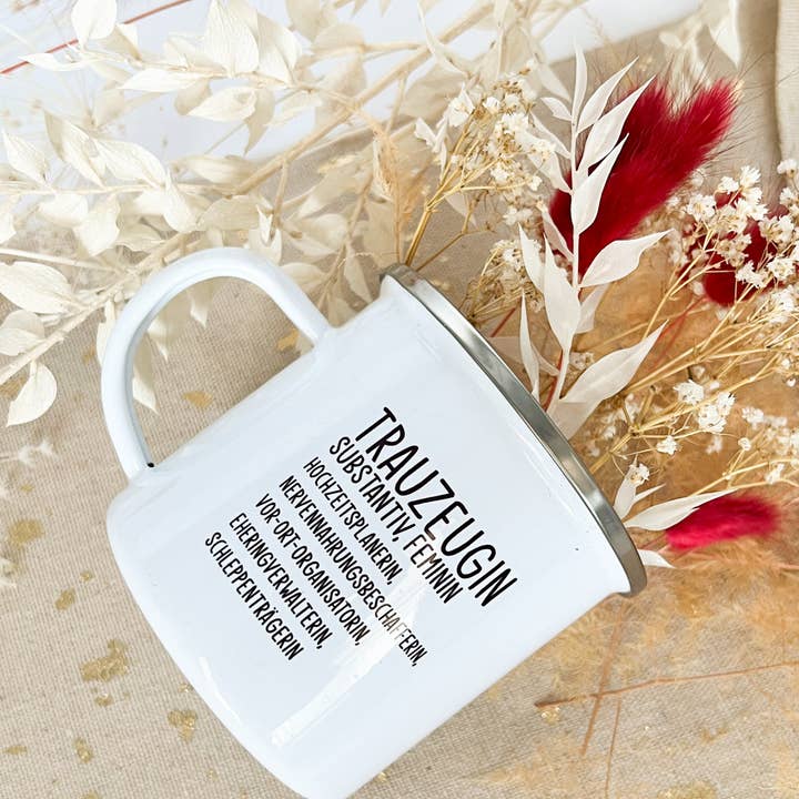 shopandmarry - Wholesale Coffee Mug - Maid of Honor enamel mug4