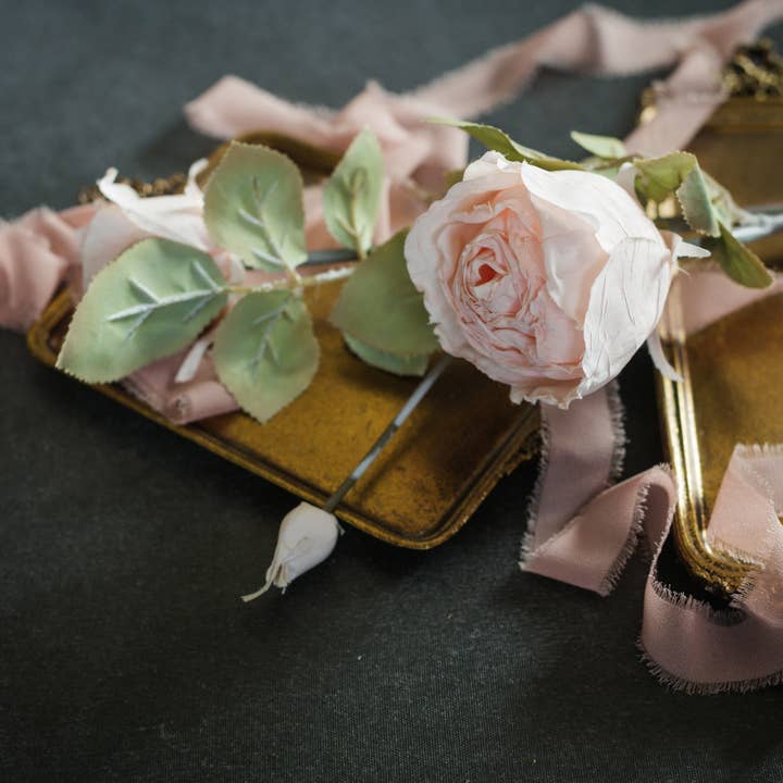 25.5" PINK ROSE SPRAY for wholesale by Ragon House