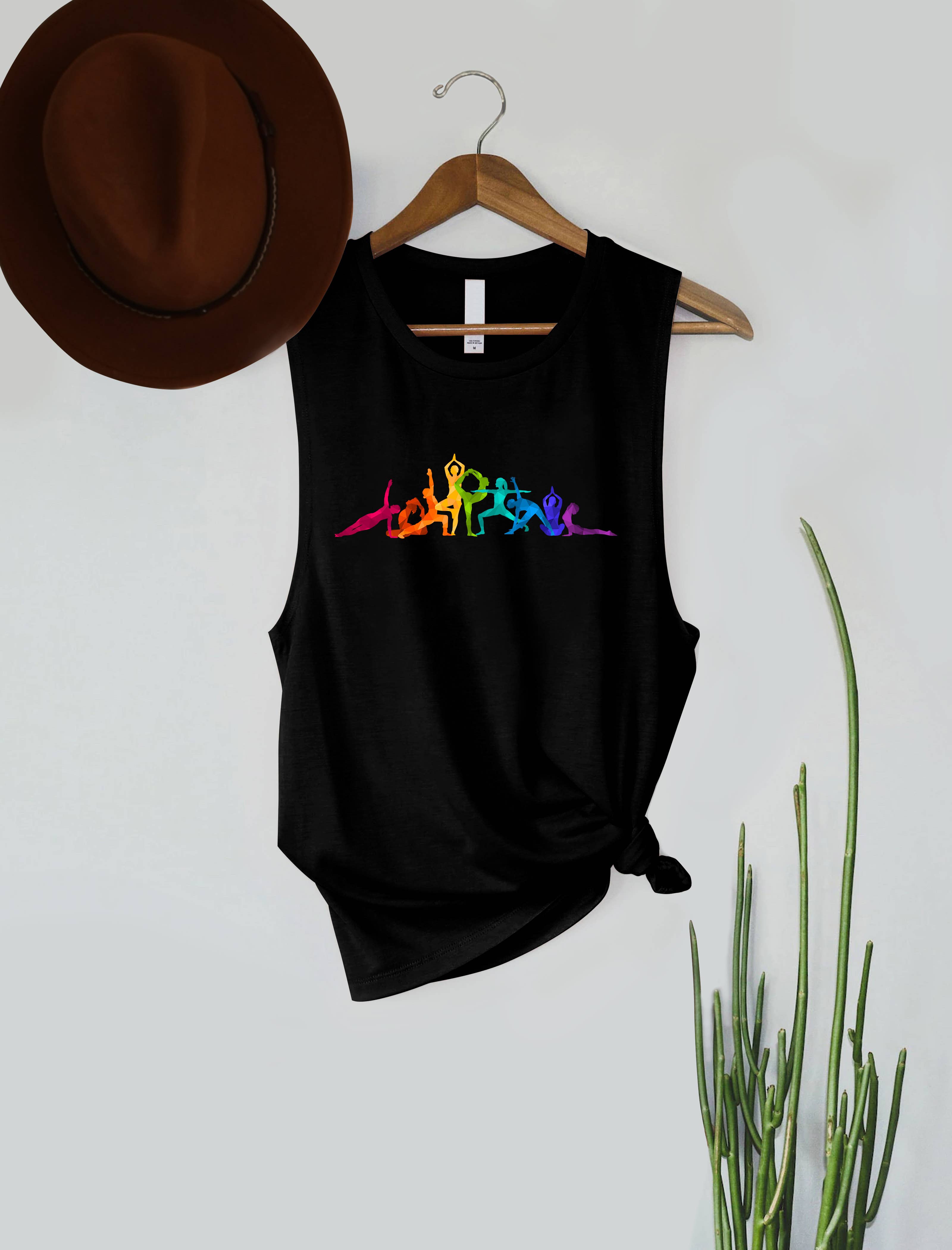 PINK NABI – Engroshandel Tanktop – Kvinder – Grafisk tanktop - Yoga0