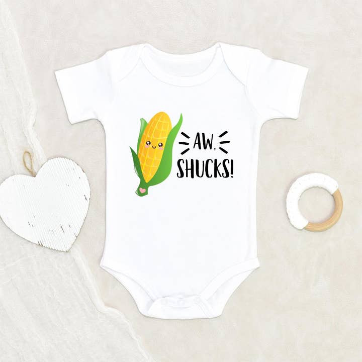 Babyanzug mit Gemüse - AW, Shucks Onesie Corn Onesie für den Großhandel von NewBabyWishes