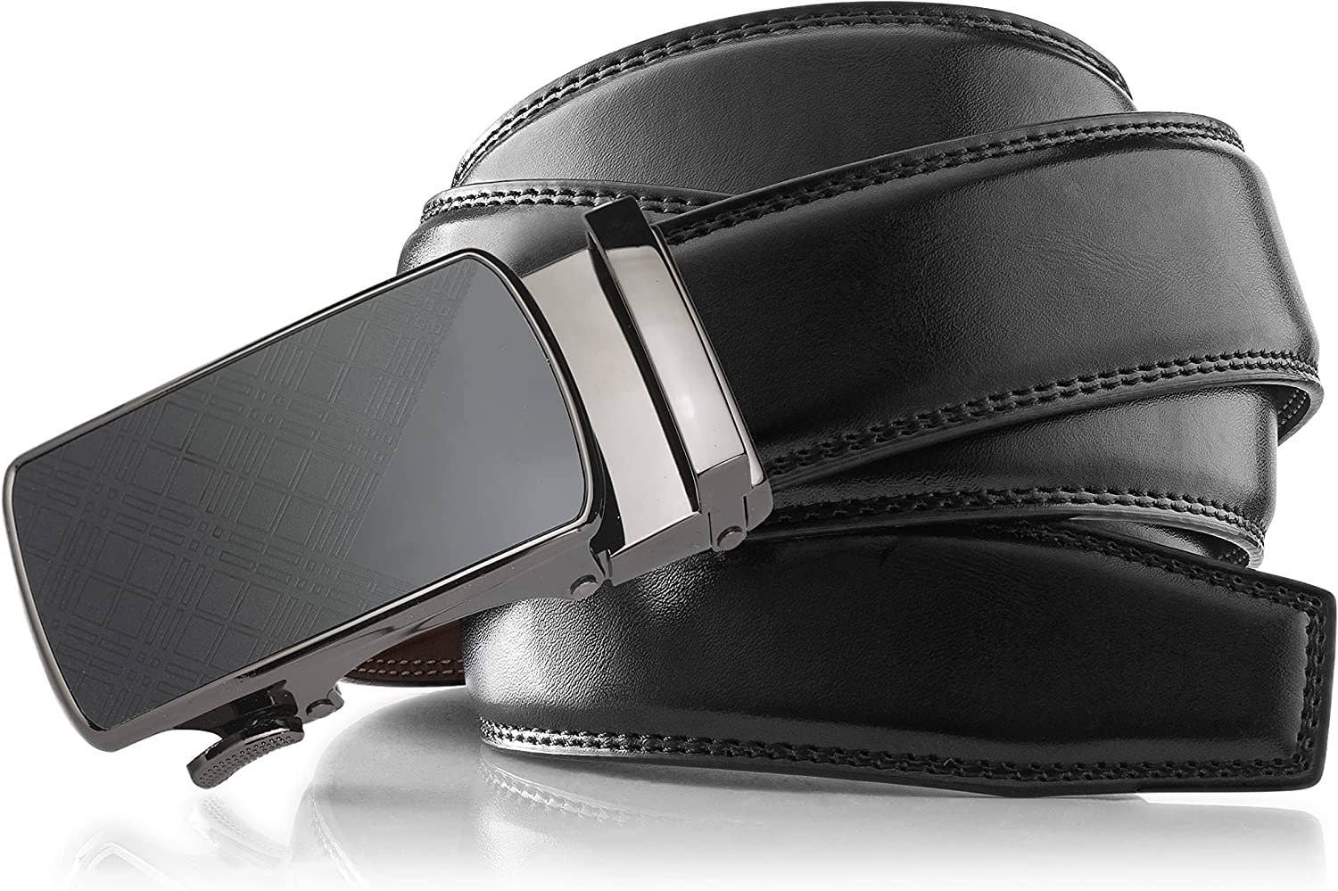 Roxoni - Wholesale Belt - Men's - Men’s Genuine Leather Ratchet Belt with Automatic Buckle33