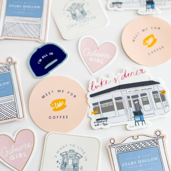Gilmore Best Sellers Sticker Pack for wholesale by Declaration & Co