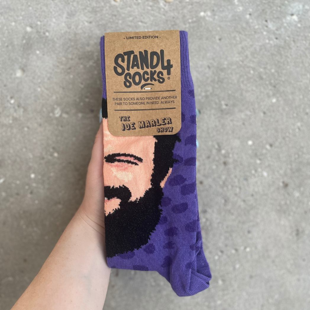 Purple Exclusive - Joe Marler Show Sock! for wholesale on Faire3