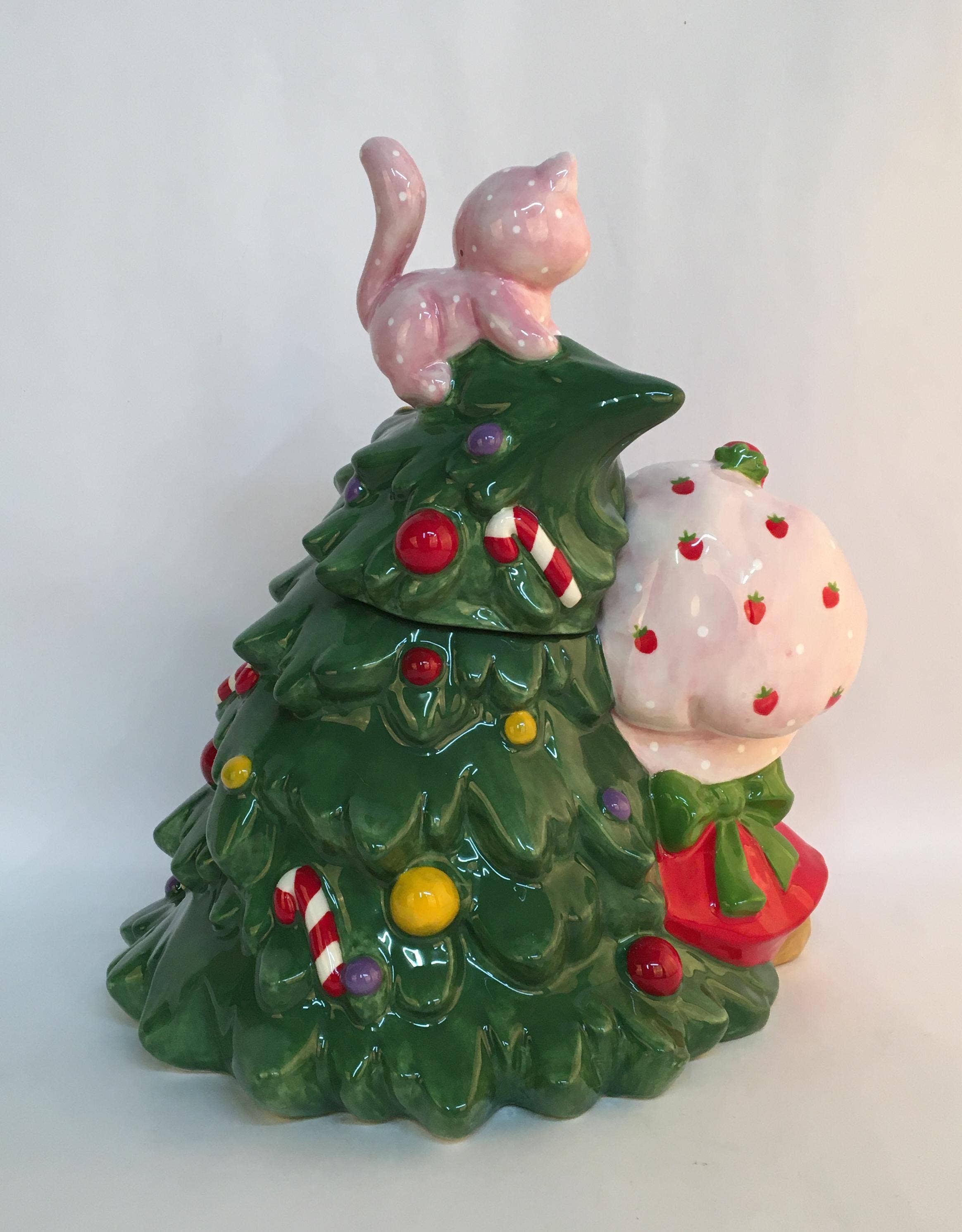Blue Sky Clayworks - Wholesale Cookie Jar - Strawberry Shortcake Christmas Cookie Jar
2