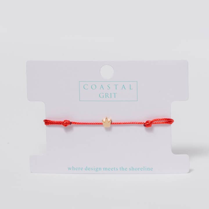 Coastal Grit – Pulseira com pendente por atacado – Pulseira Coroa Make-A-Wish1