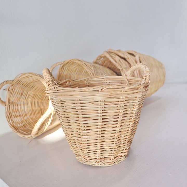Thaihomeshop - Vente Paniers - Petit panier en rotin thaïlandais - Rangement et organisation3