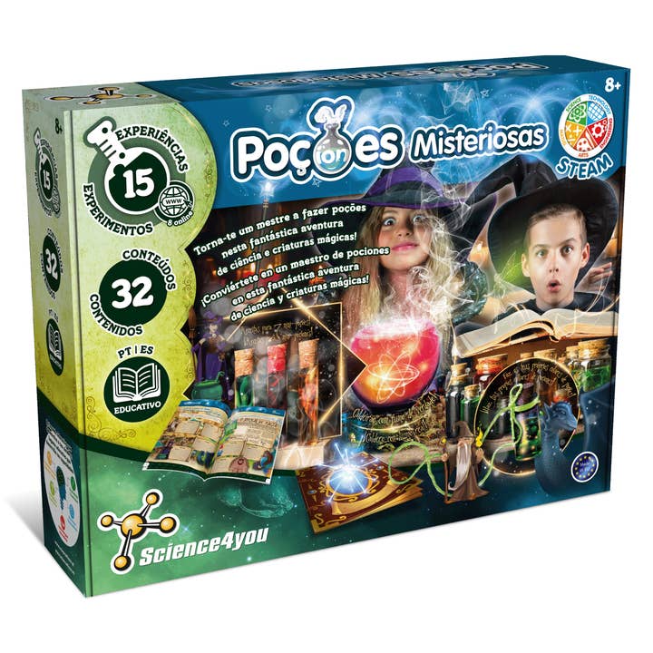 Science4you - Wholesale Toy Set - Kids - Mystery Potions - Science Toys for Kids (in 7 languages)7
