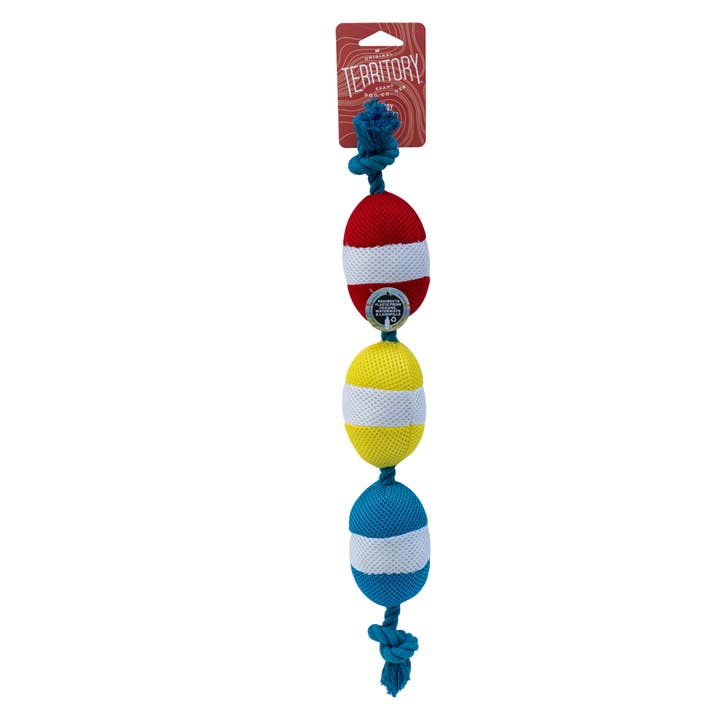 Original Territory - Wholesale Pet Rope Toy - Dog - Territory Buoys Floating Water Play Tug Dog Toy3