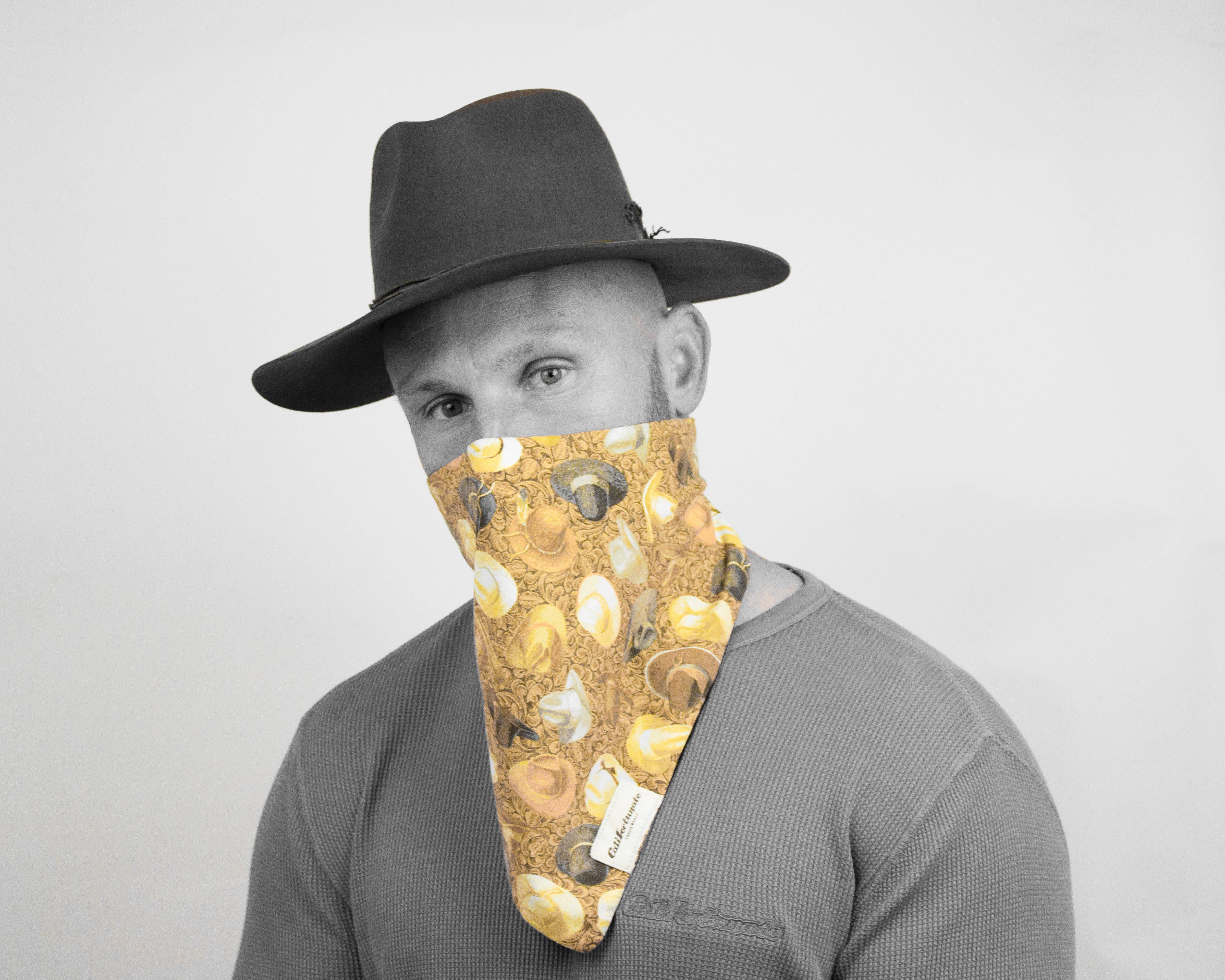 Maskdanna by Califortunate - Vendita all'ingrosso Mascherina/visiera protettiva - CAPPELLO DA COWBOY MASKDANNA3