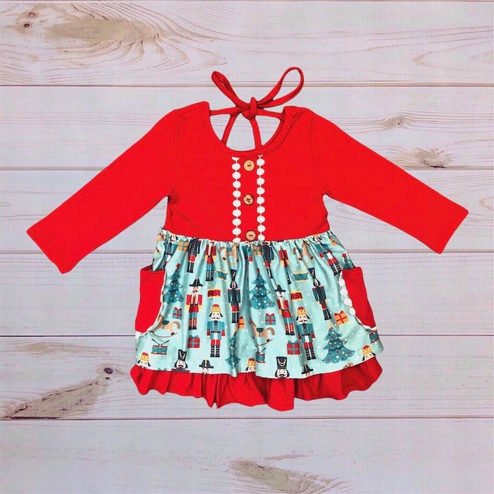 Notenkraker jurk voor wholesale door Melina & Me