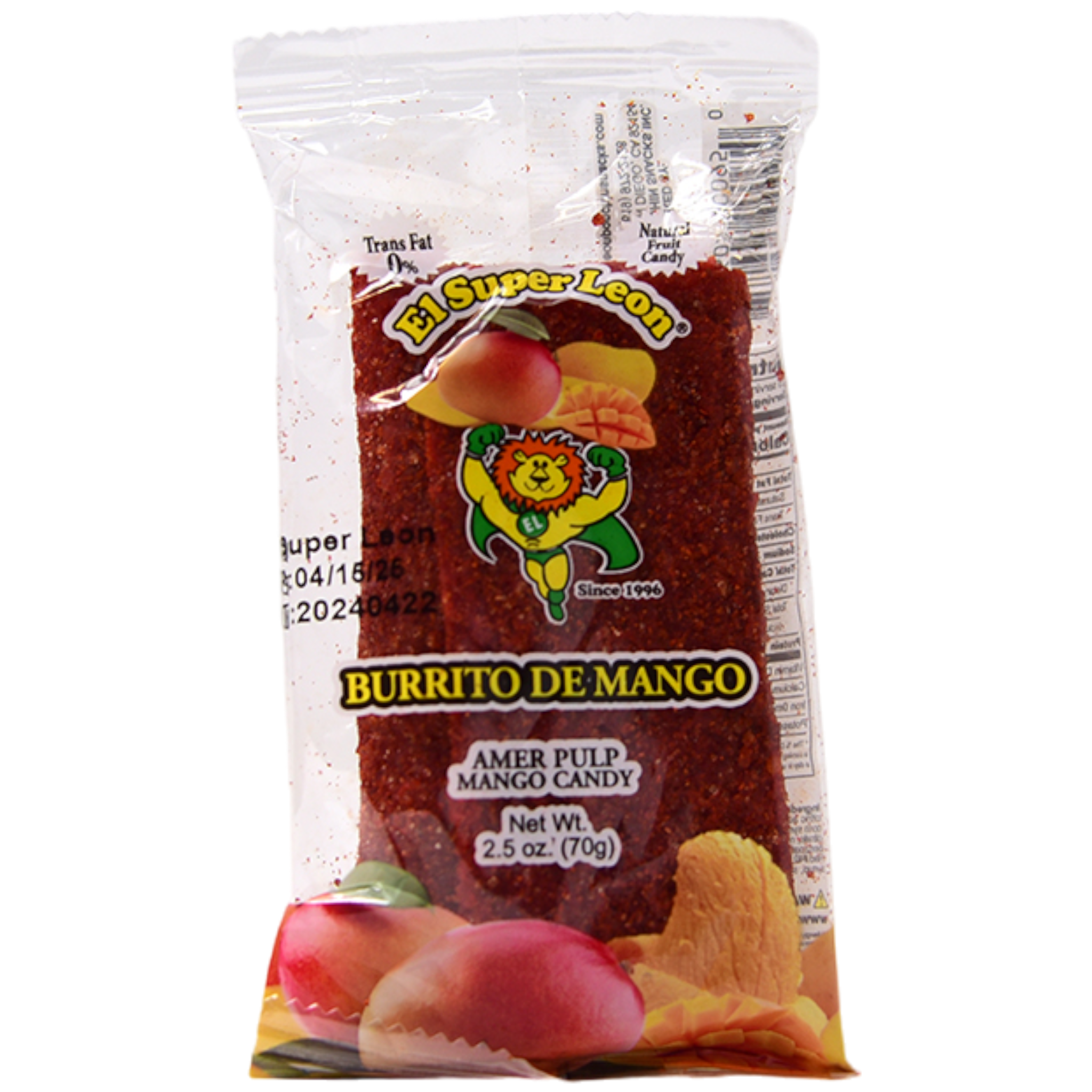 Cow Crack Wholesale - Wholesale Gummy - El Super Leon Burritos de Mango 1