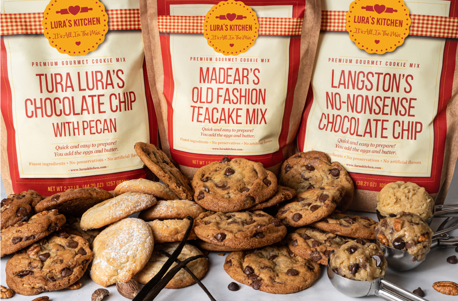 Lura's Kitchen – wholesale Biscuit mix – Madear's Old Fashion Teacake (Wholesale2