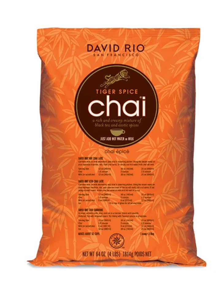David Rio Tiger Spice Chai pour la vente par Hospitality Line