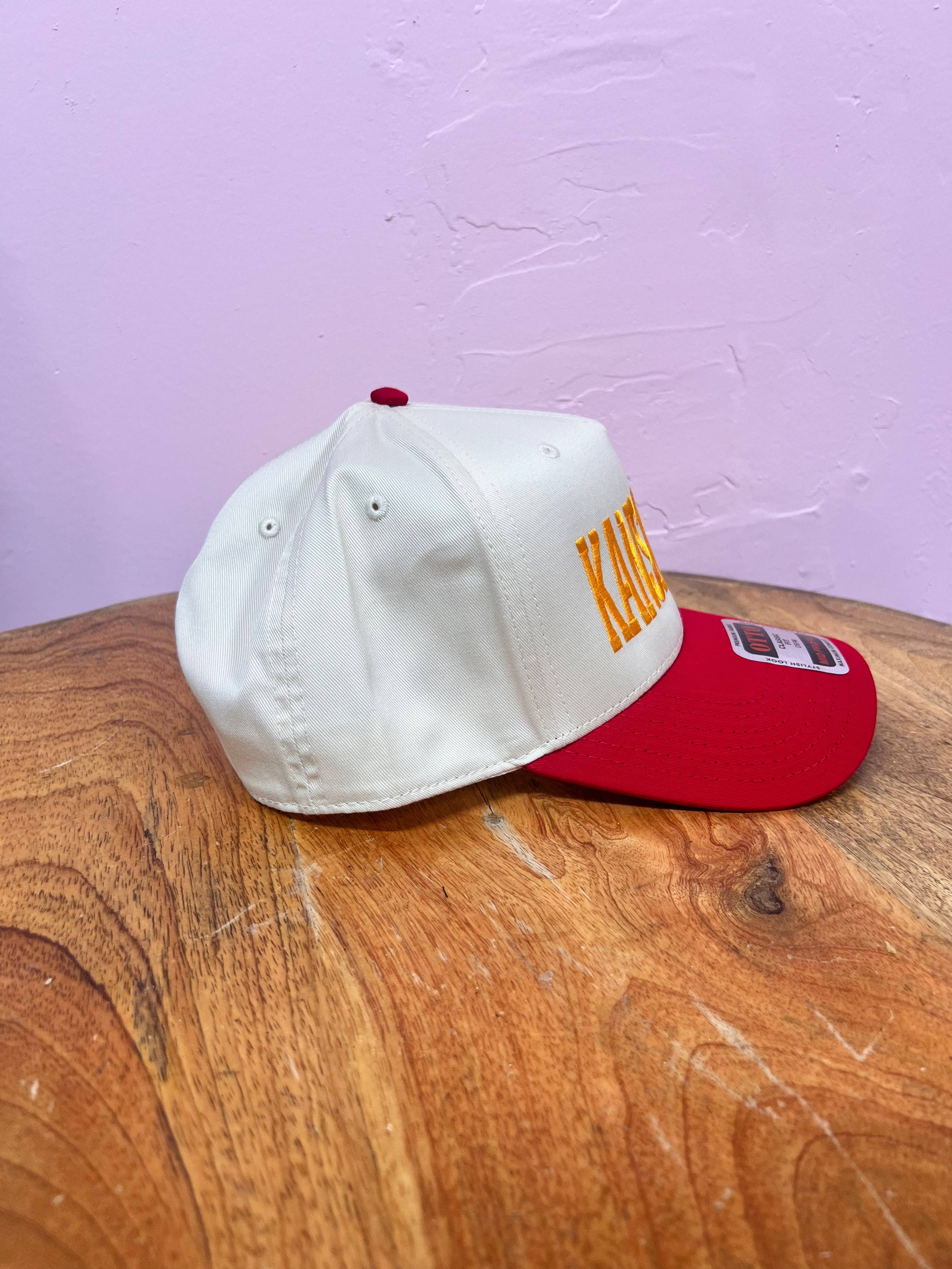 Silly Goose Truckers - Wholesale Trucker Hat - Unisex - Kansas City Chiefs - Red/Cream1