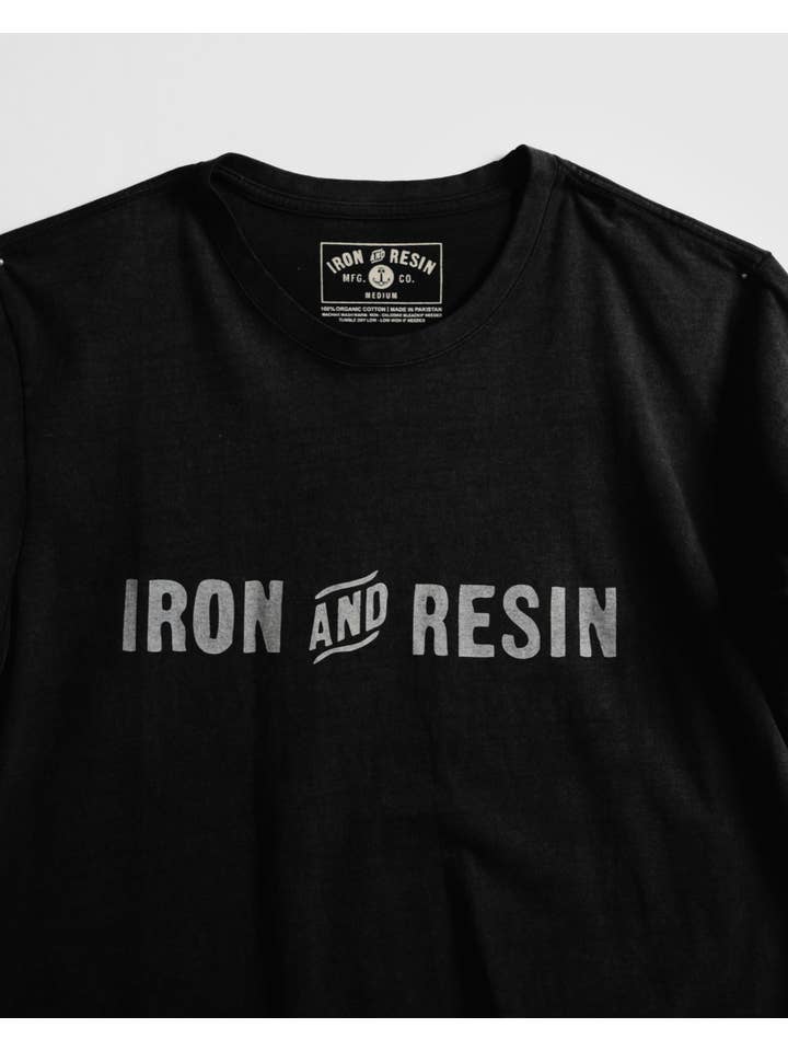 BLACK Iron And Resin Tee for wholesale on Faire
