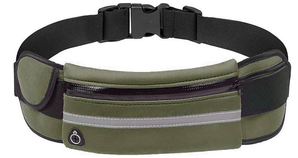 wandf - Vente Sac ceinture – unisexe - Sac banane réfléchissant pour ceinture de course8
