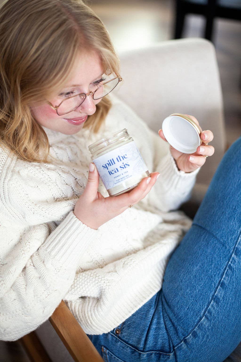 Austy Lou by Broken Top Brands – Engroshandel Glaslys – Spild Teen Søster 9oz Sojalys3