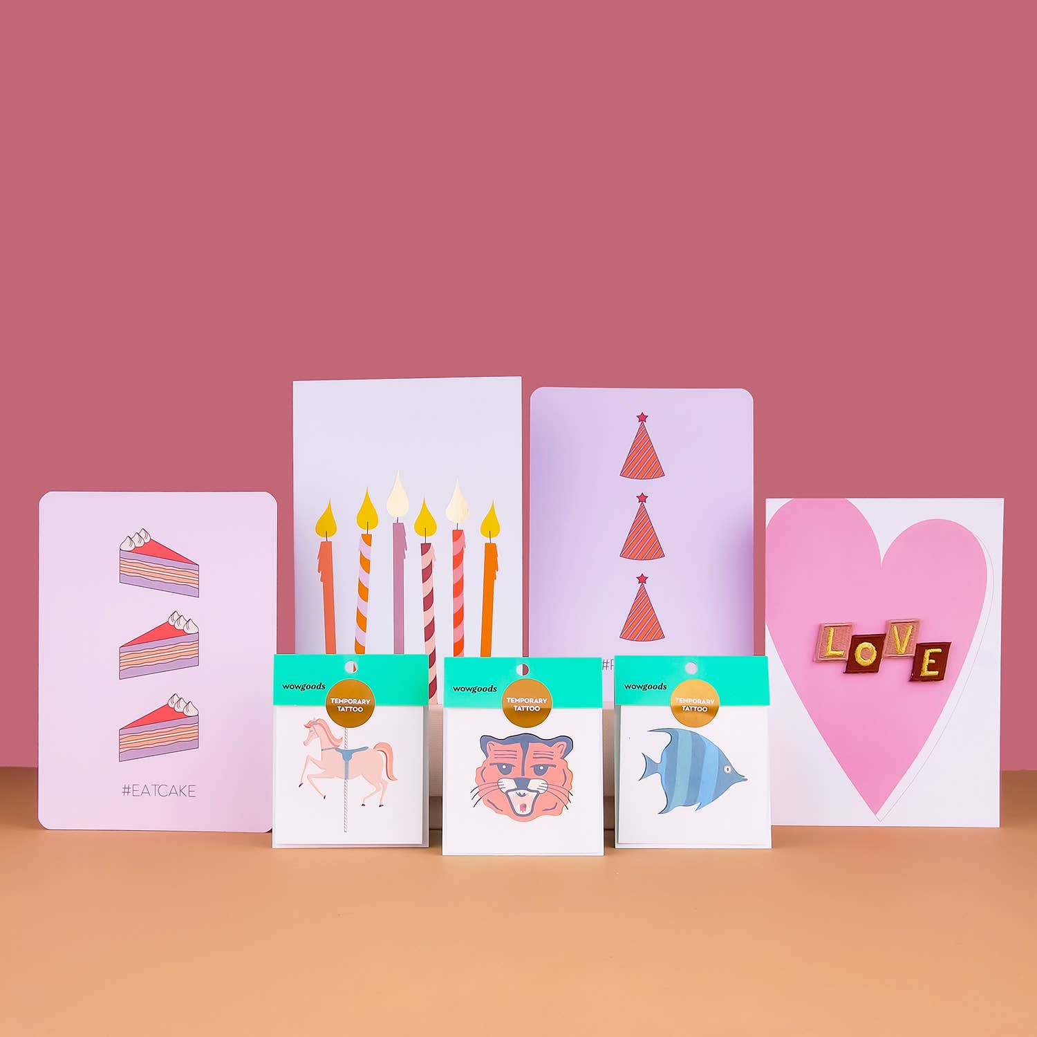 wowgoods - Wholesale Postcard - #Eatcake Postcard1