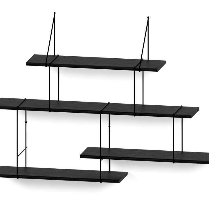 Ensemble 2 liens noir pour la vente par Studio Hausen