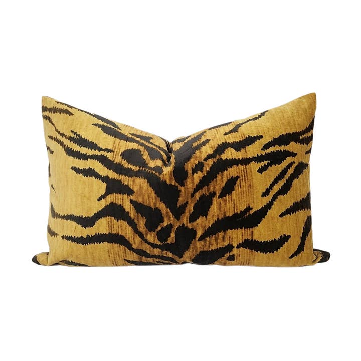 Tiago Velvet Tiger for wholesale by Wheaton Whaley Home