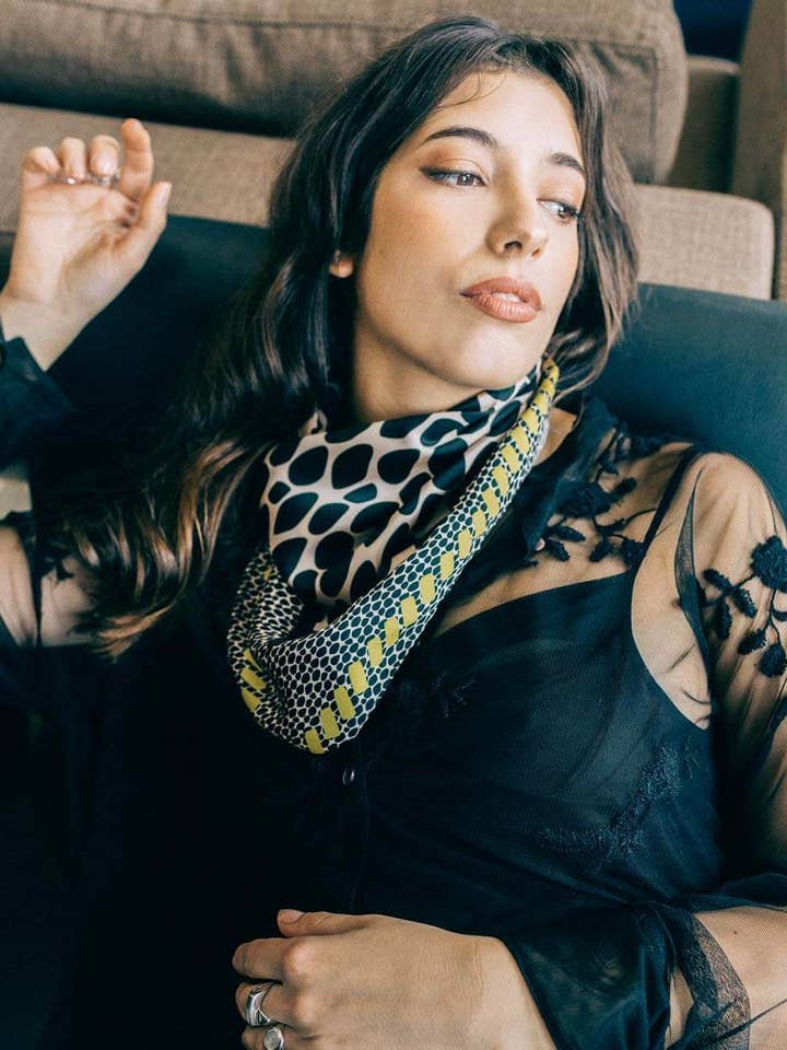 SNAKE BG M SCARF for wholesale by Forever is Boring