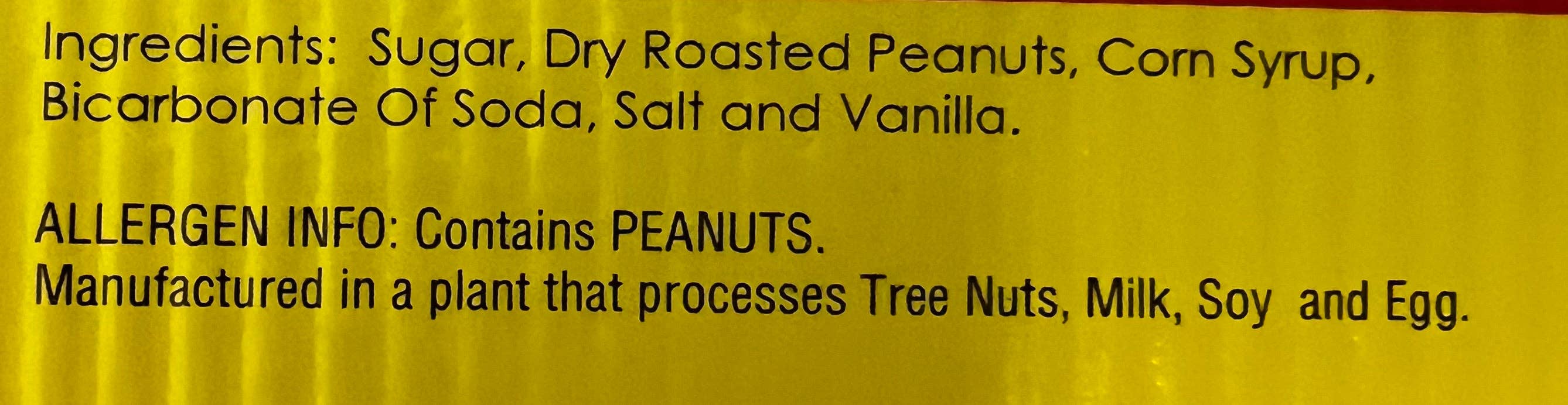 Idaho Candy Co. - Vendita all'ingrosso Croccante  - Croccante di Arachidi - Sacchetto - 113g2