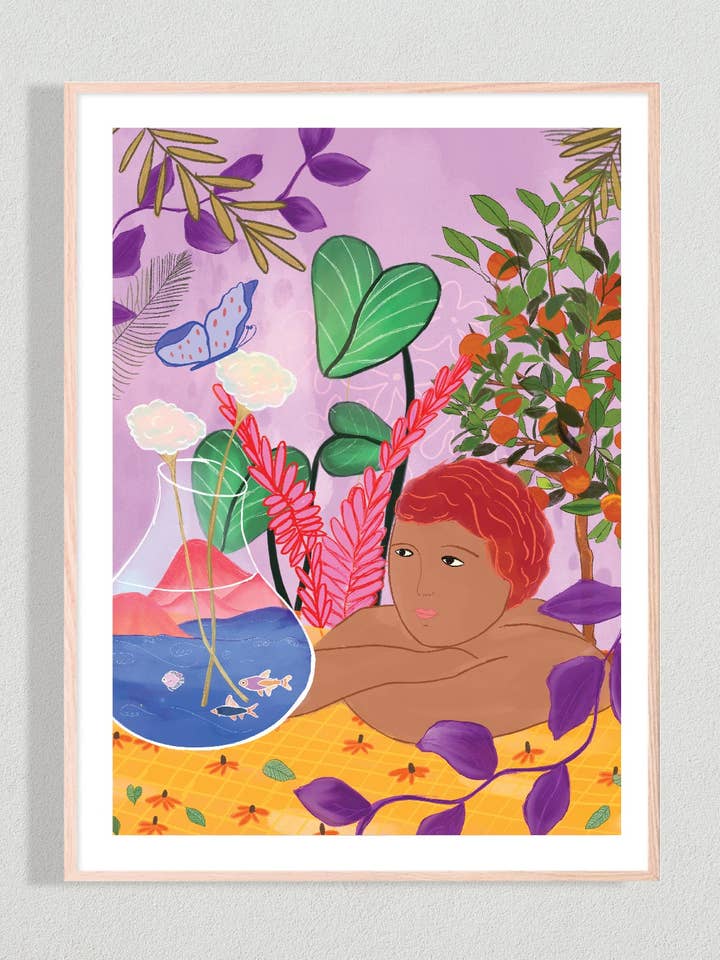 Clear Skies Ahead - Art Print for wholesale by ELKE