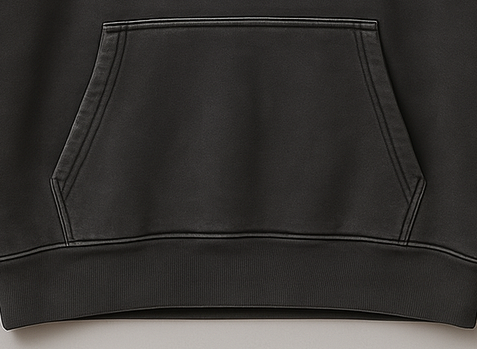 Factory Blanks - Wholesale Hoodie – Unisex - 500GSM Stone-Washed Boxy Hoodie – Luxe Oversized 2025 Fit2