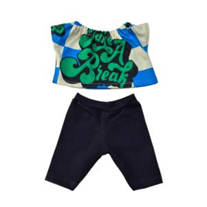 WENDY t-shirt + black pants for wholesale by Maman Poule et Papa Coq