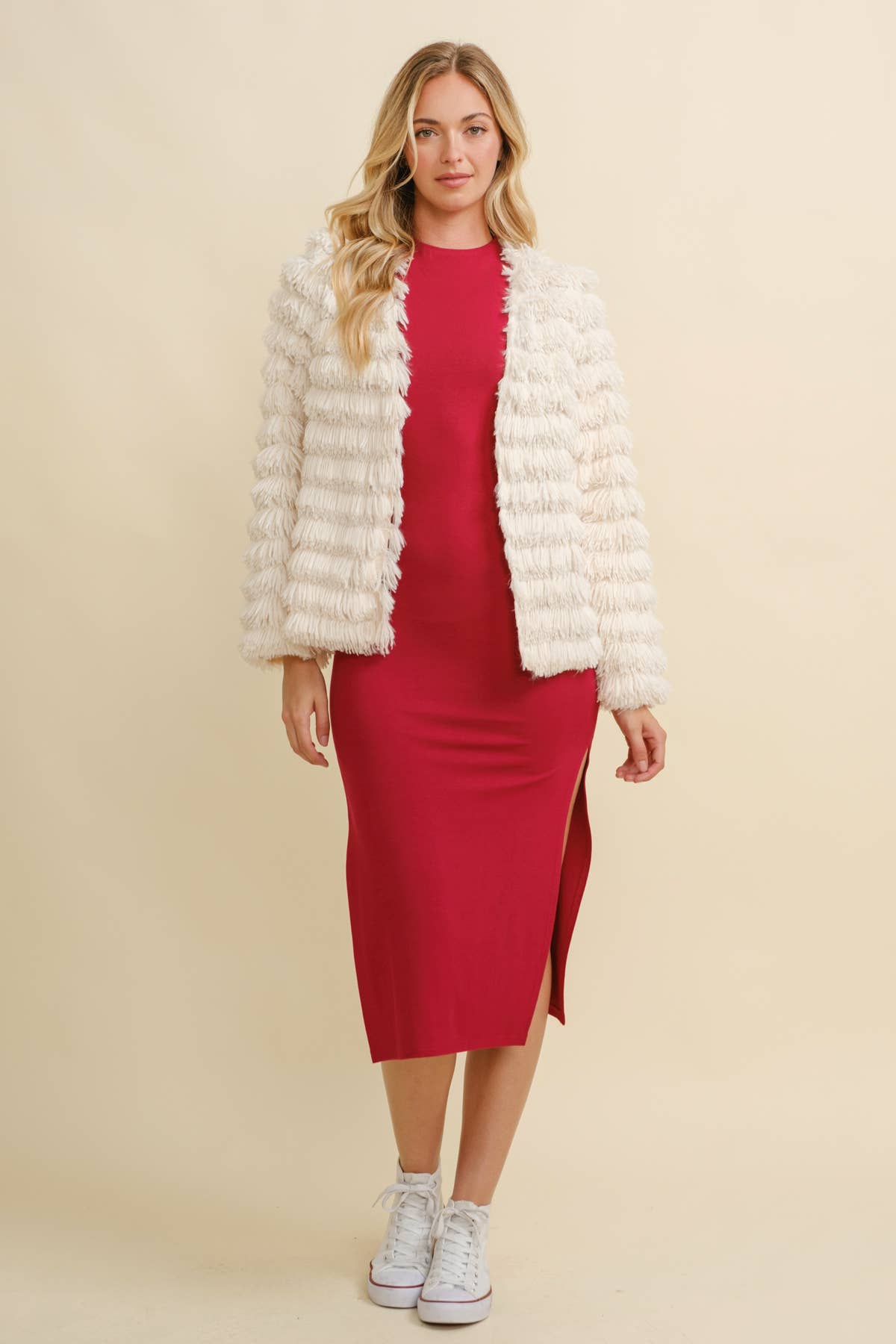 Cloud Ten – Großhandel Jacke – Damen – CJ8439 - SHAGJACKE AUS KUNSTPELZ4