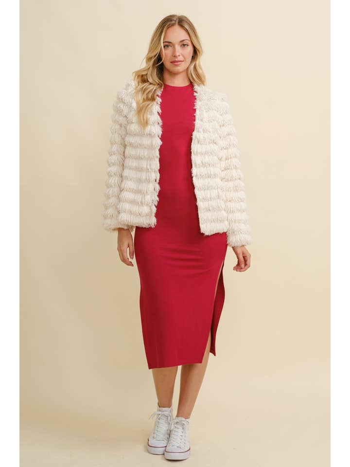 Cloud Ten – Großhandel Jacke – Damen – CJ8439 - SHAGJACKE AUS KUNSTPELZ4