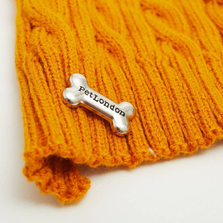 PetLondon - Wholesale Pet jumper – Dog - Cable Knit Dog Sweater Honeycomb2