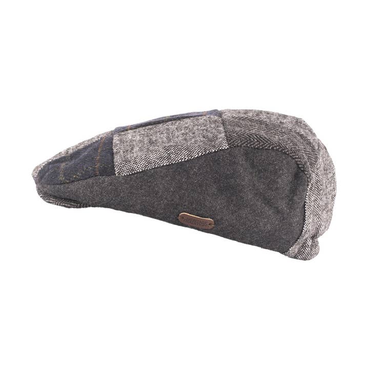 Eurostick - Wholesale Flatcap - Men's - Tweed Patchwork Flat Cap5