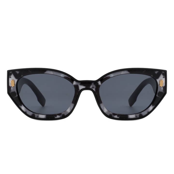 Cramilo Eyewear - Wholesale Sunglasses - Women's - Women Retro Round Fashion Narrow Cat Eye Sunglasses