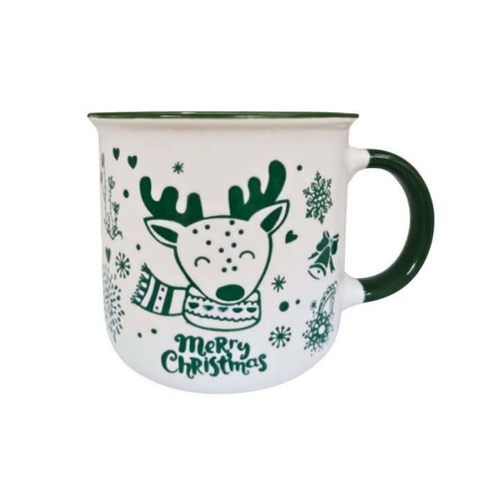 Original Source - Wholesale Coffee Mug - Christmas Campfire Mug - Reindeer