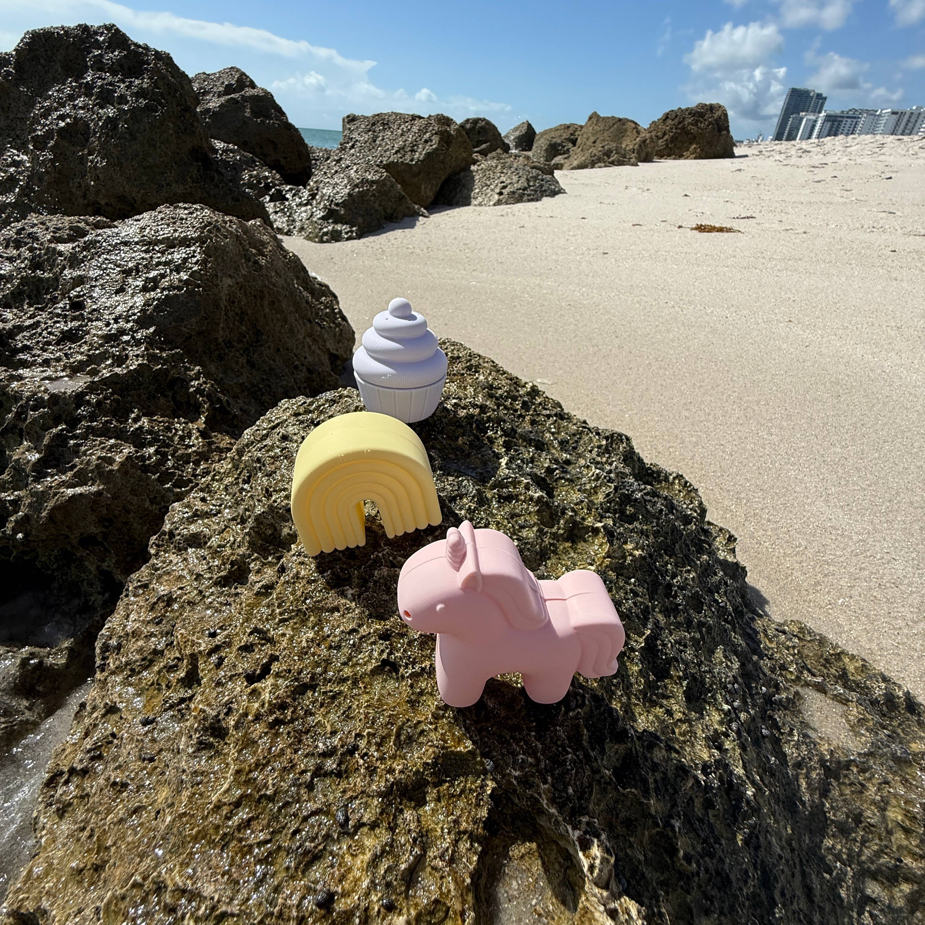 Ali+Oli - Wholesale Bath Toy - Baby - Ali+Oli Squirt Water Bath Toy Set (Unicorn Theme) Mold Free12