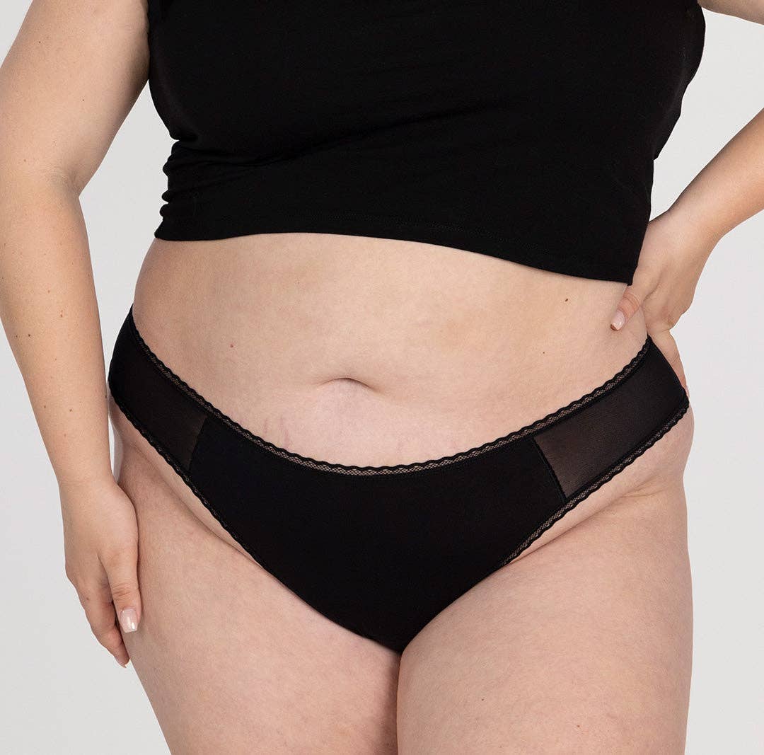 La Coochie – wholesale Underwear – Women's – Organic Cotton Mid Rise Thong14