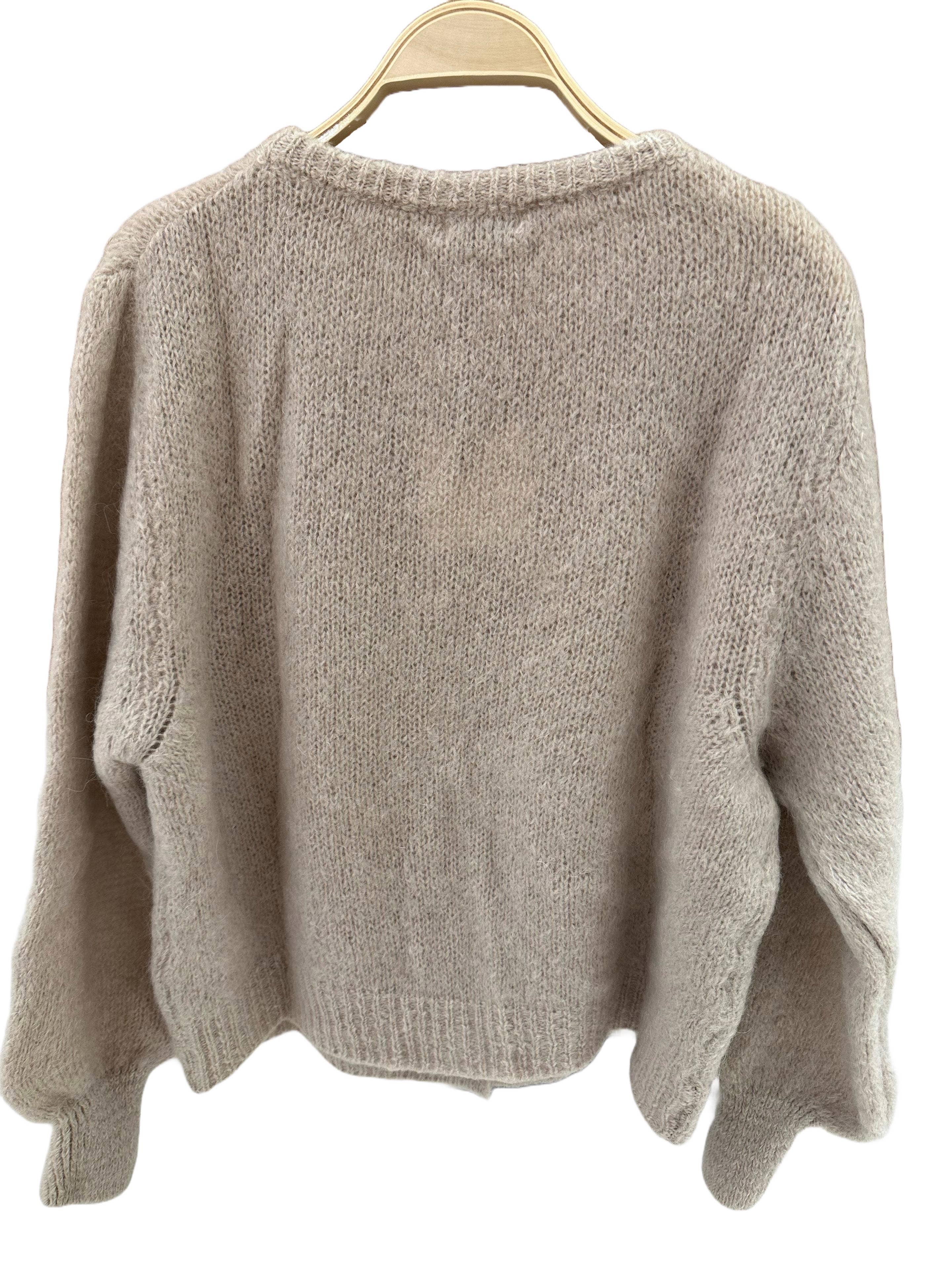 Orice – Großhandel Strickjacke – Damen – Langärmelige Baby-Mohair-Strickjacke von Orice8