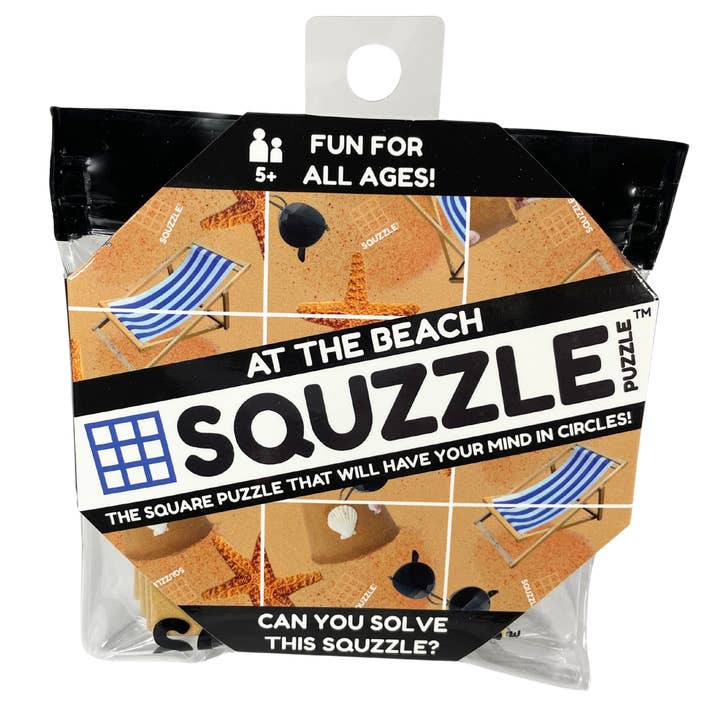 At the Beach Squzzle Puzzle for wholesale by Fun Squared Games