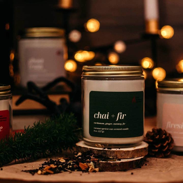 Pure Intentions Candle Company - Wholesale Jar/Filled Candle - Fireside Fluff4