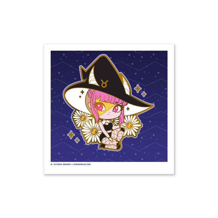 SHOURIMAJO - Wholesale Art Print - Art Prints Zodiac Chibi Witches1