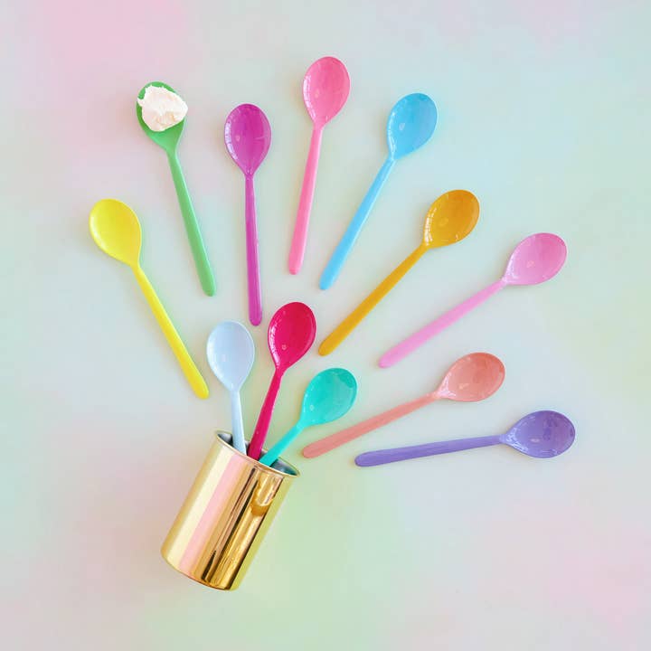 Glitterville Sugar Sweet Serving Spoons, 12 Asst, W/Containe for wholesale by Glitterville