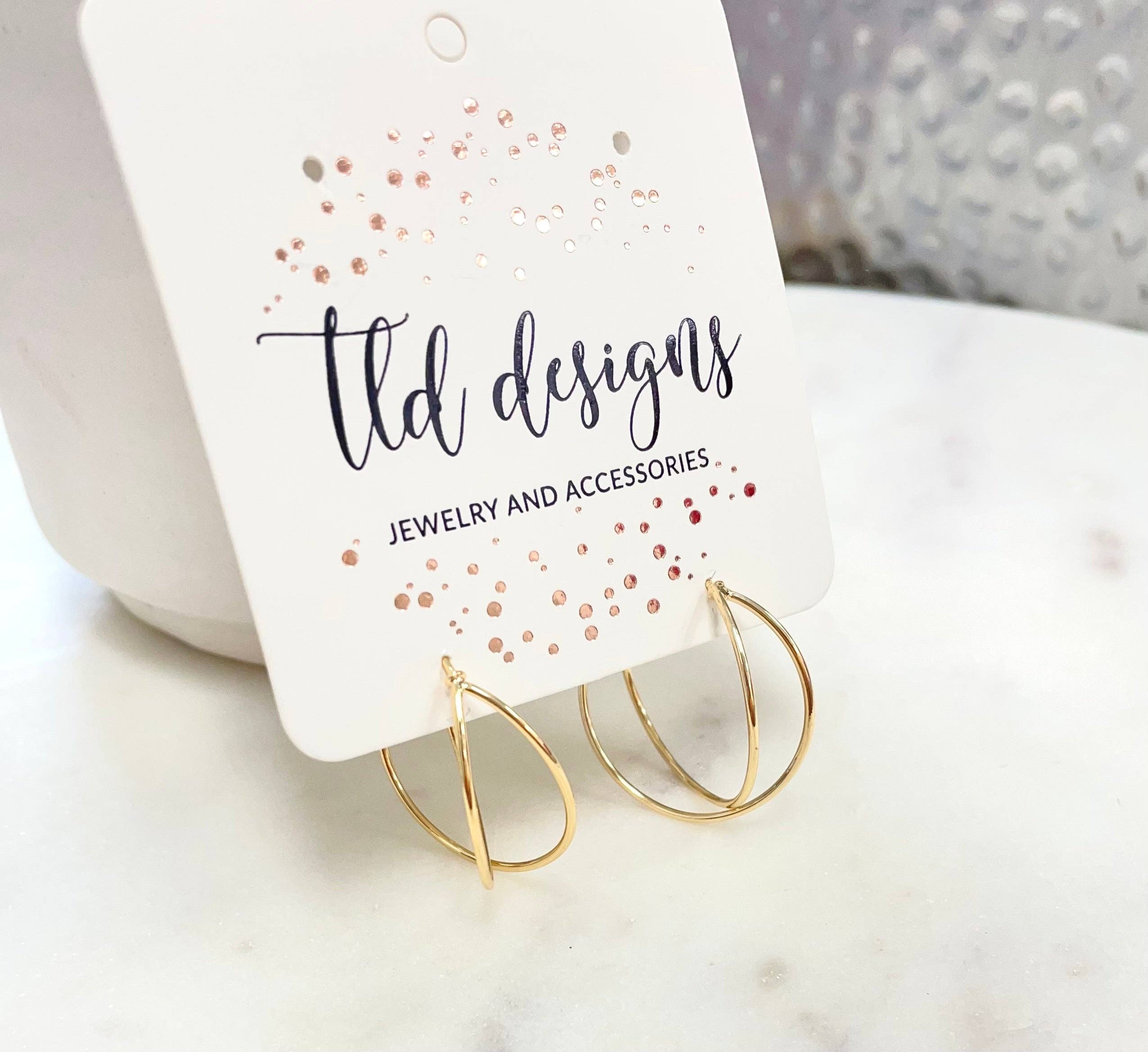 TLD Designs – Großhandel Hoops – Goldene Doppelreifen1