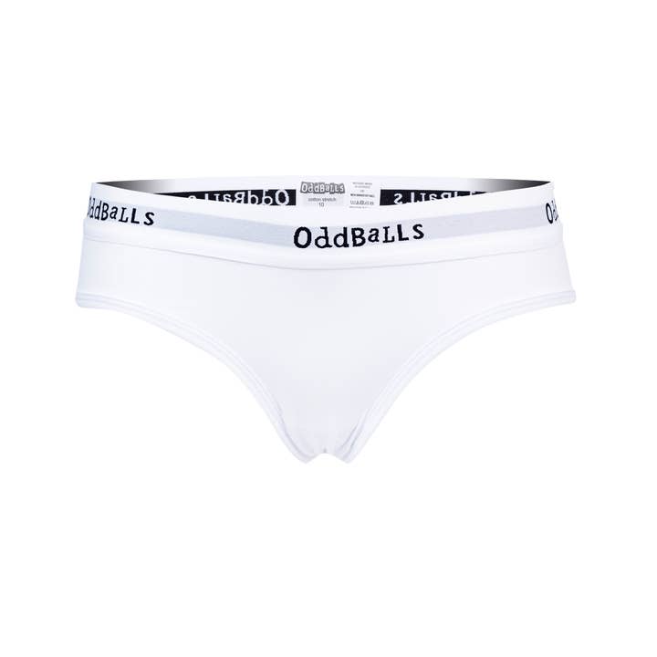 Classic White - Ladies Briefs for wholesale by OddBalls