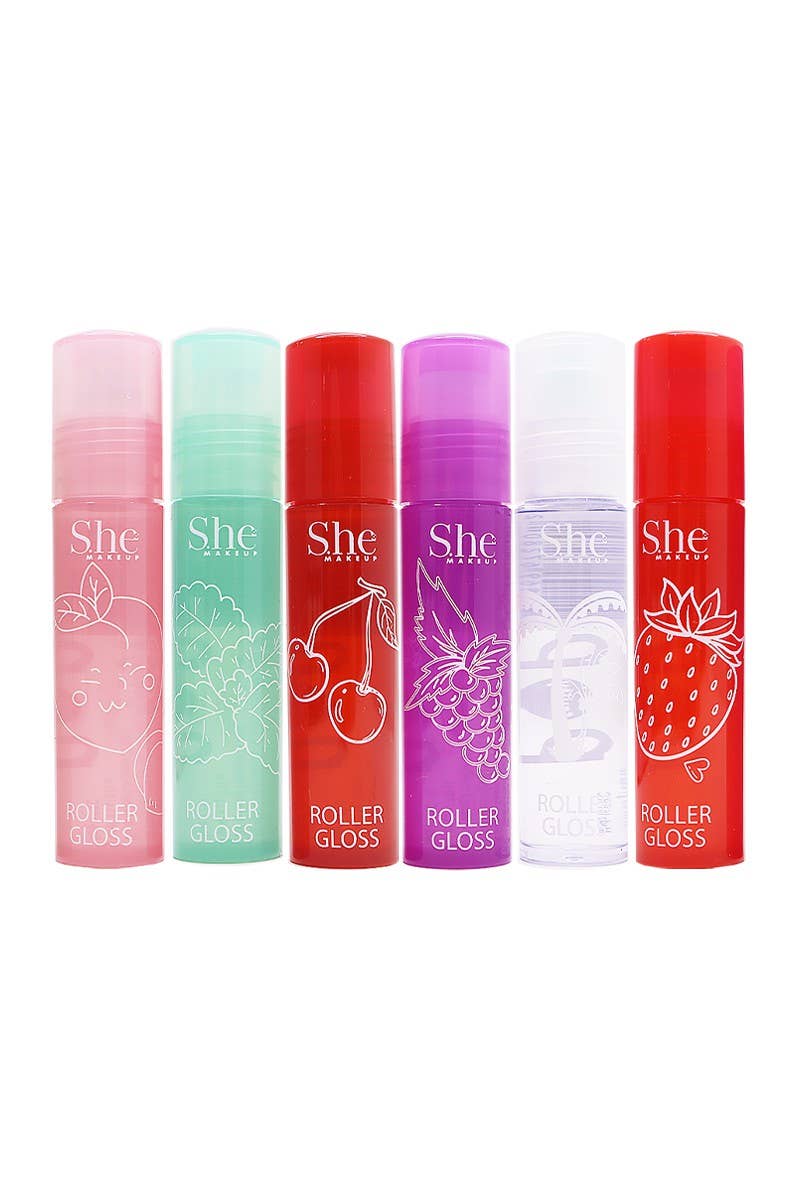 PINEAPPLE Beauty – wholesale Lip-gloss – Makeup She LG13 Fruity Lip Roller Gloss - 362