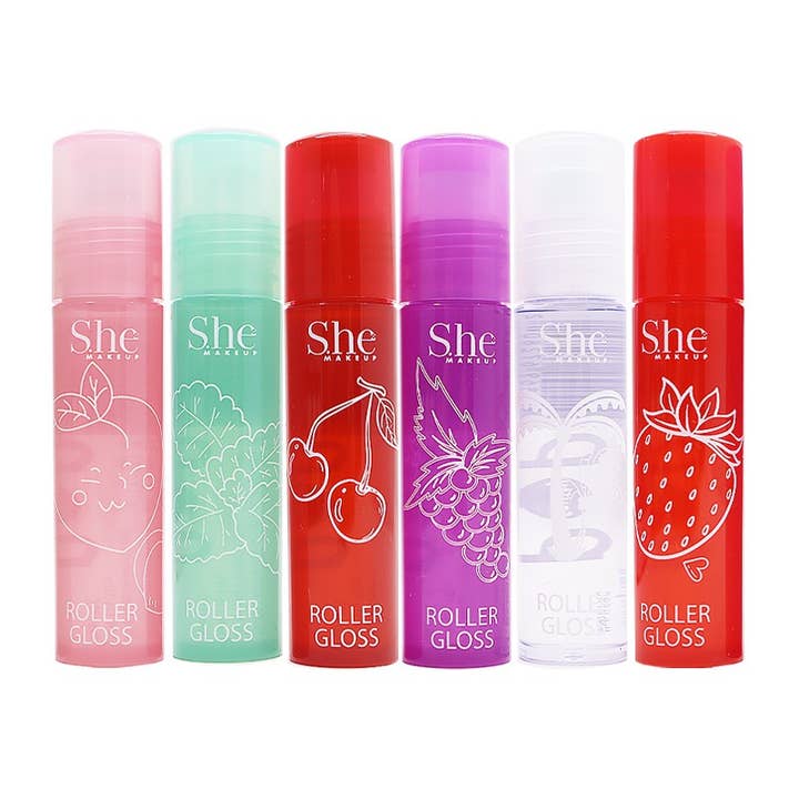PINEAPPLE Beauty – wholesale Lip-gloss – Makeup She LG13 Fruity Lip Roller Gloss - 362