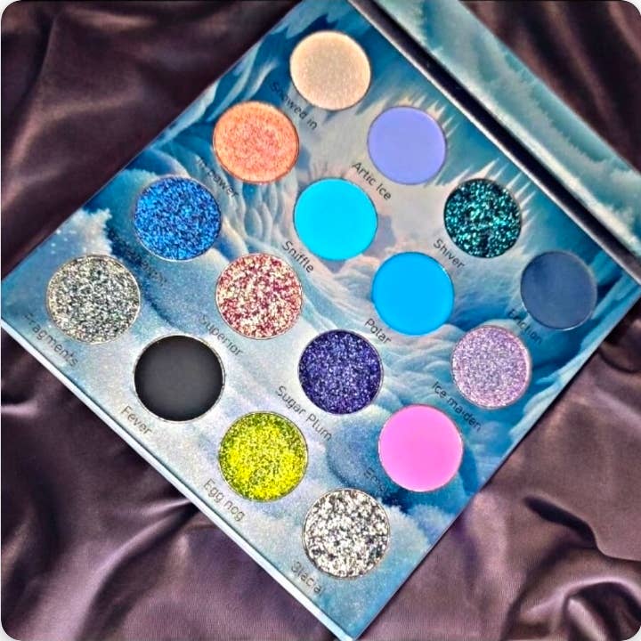 Palette de fards à paupières Ice Maiden pour la vente par Beauty moon cosmetics