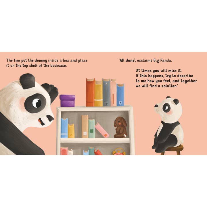 Axis Toys & Gifts - Wholesale Baby and toddler book (0–2) - Sassi Board Book - Step by Step - Bye to My Dummy1